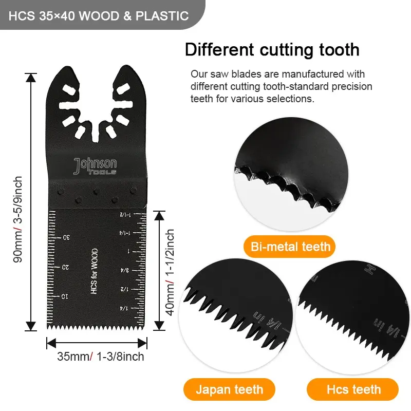 OEM 35mm Quick Release HCS Oscillating Multi-Tool Blades for Wood & Plastic Manufacturers, Exporters