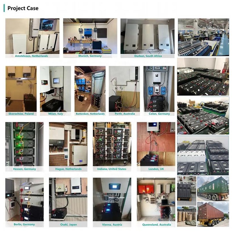 CERRNSS EU Stock 5KWh 10KWh 15KWh 51.2V Solar Lithium Battery 48V LiFePO4 Battery 100AH 150AH 200AH 300AH Home Energy Storage