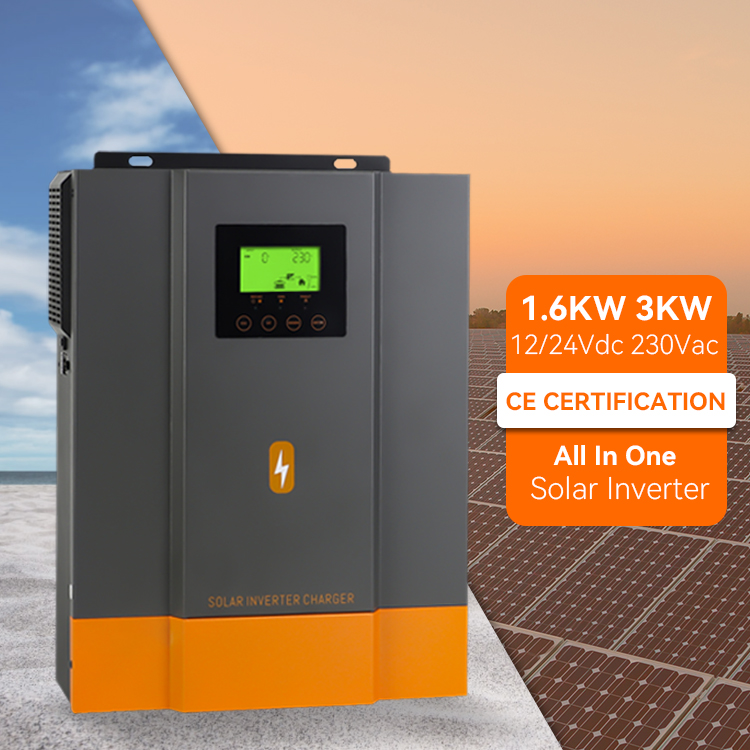 PowMr Off Grid 1.6KW 3KW Solar Inverter 12V/24VDC 220/230VAC Output Solar Inverter With MPPT 80A Controller