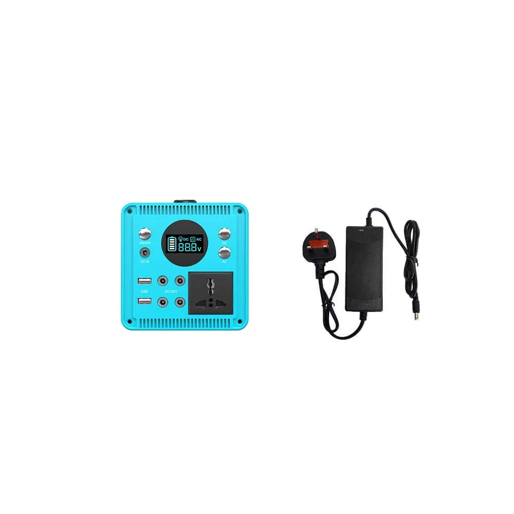 off-Grid Complete Solar Energy Power System 192wh Lithium Battery Portable Power Station 150W Hybrid Mini Solar Generator