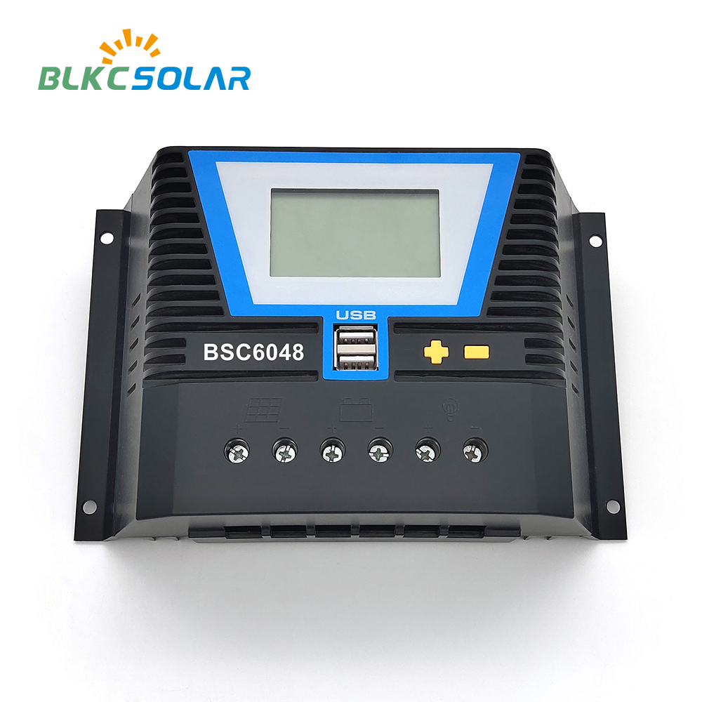 12V/24V/48V Auto Recognition LCD Monitoring Short Circuit Protection Solar Charge Controller