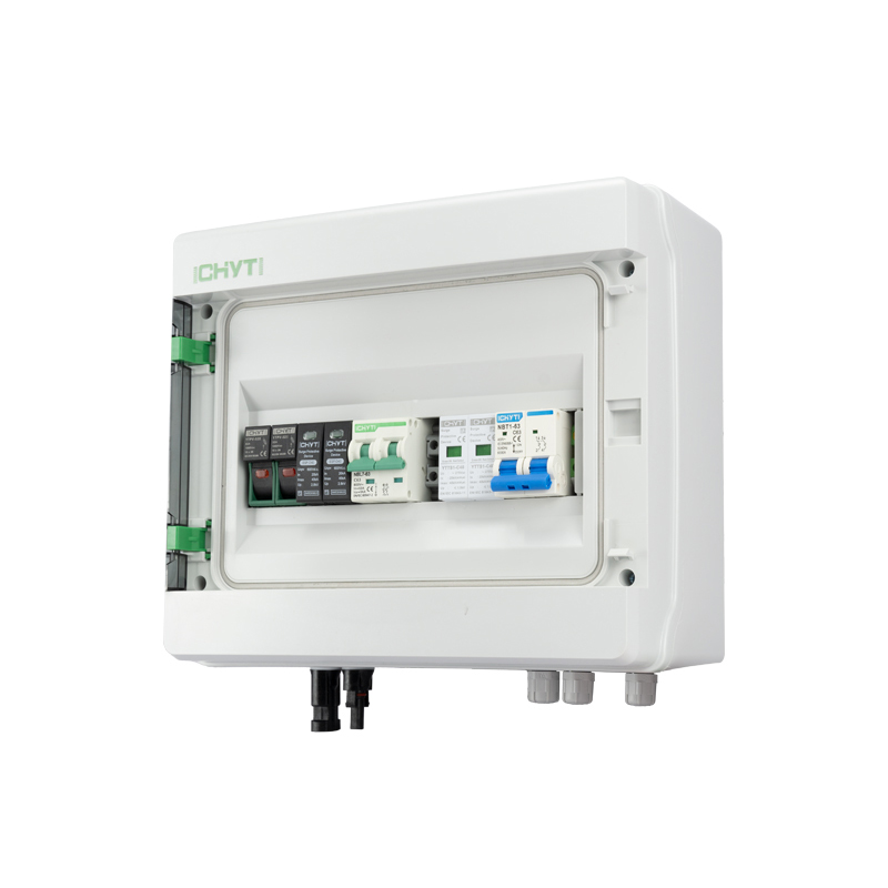 Waterproof Plastic Solar PV Array AC + DC 1 String Combiner Box Junction Box 1 Input 1Output for Solar Panel