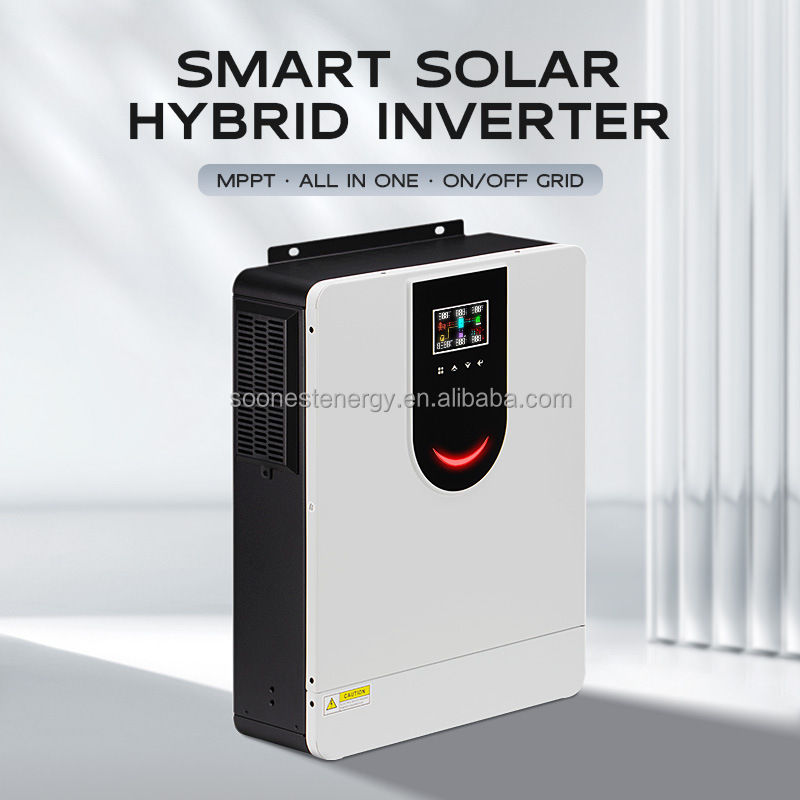 On Grid Hybrid Solar Inverter 5kw High Frequency Off Grid Inverter Solar Inverter for Solar Energy System