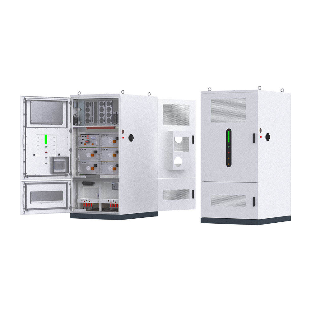 All-in-One 120KW Off-Grid Solar System with 261KWh Storage Power Bank, CCS1/CCS2/CHAdeMO, LCD Display