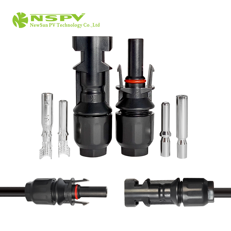 PPE Material Waterproof Solar Cable Connector for Solar System