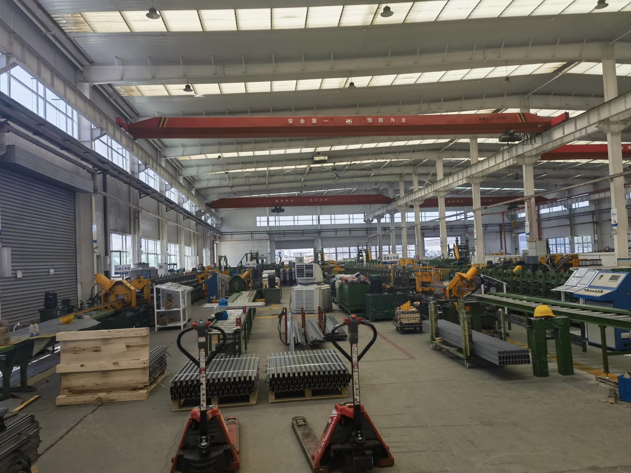 Workshop processing line