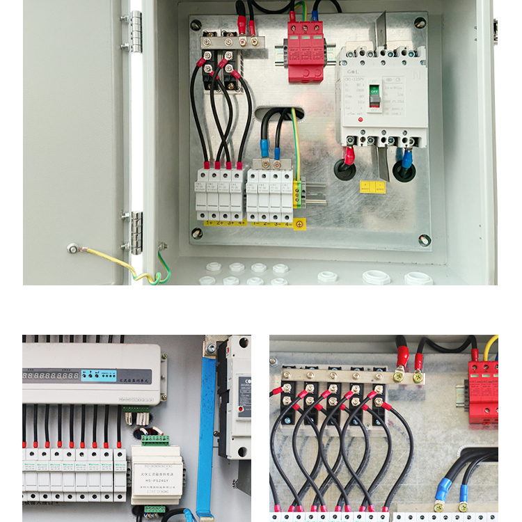 Cb001 8-String DC AC 6-in-1 Out 1000V PV Junction Combiner Box Solar Panel Breaker Combiner Box