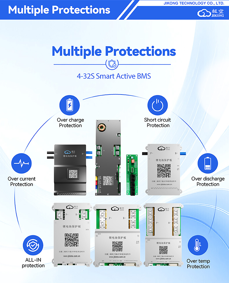 JK BMS Active Balance Feature
