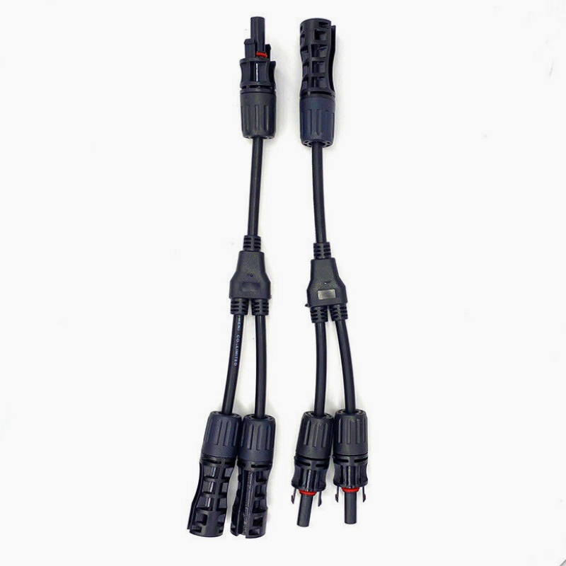 High-Performance IP67 Waterproof Mc4 Y Type 2 in 1 Solar Cable Connector