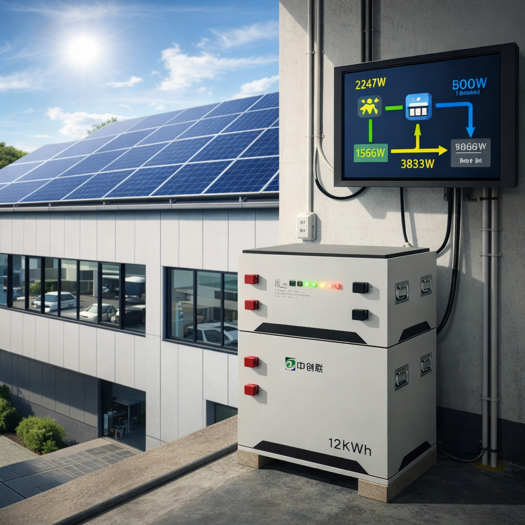 10kW Solar Energy Storage Battery BMS Management Industrial LFP High Voltage 700V off Grid Air Cooling