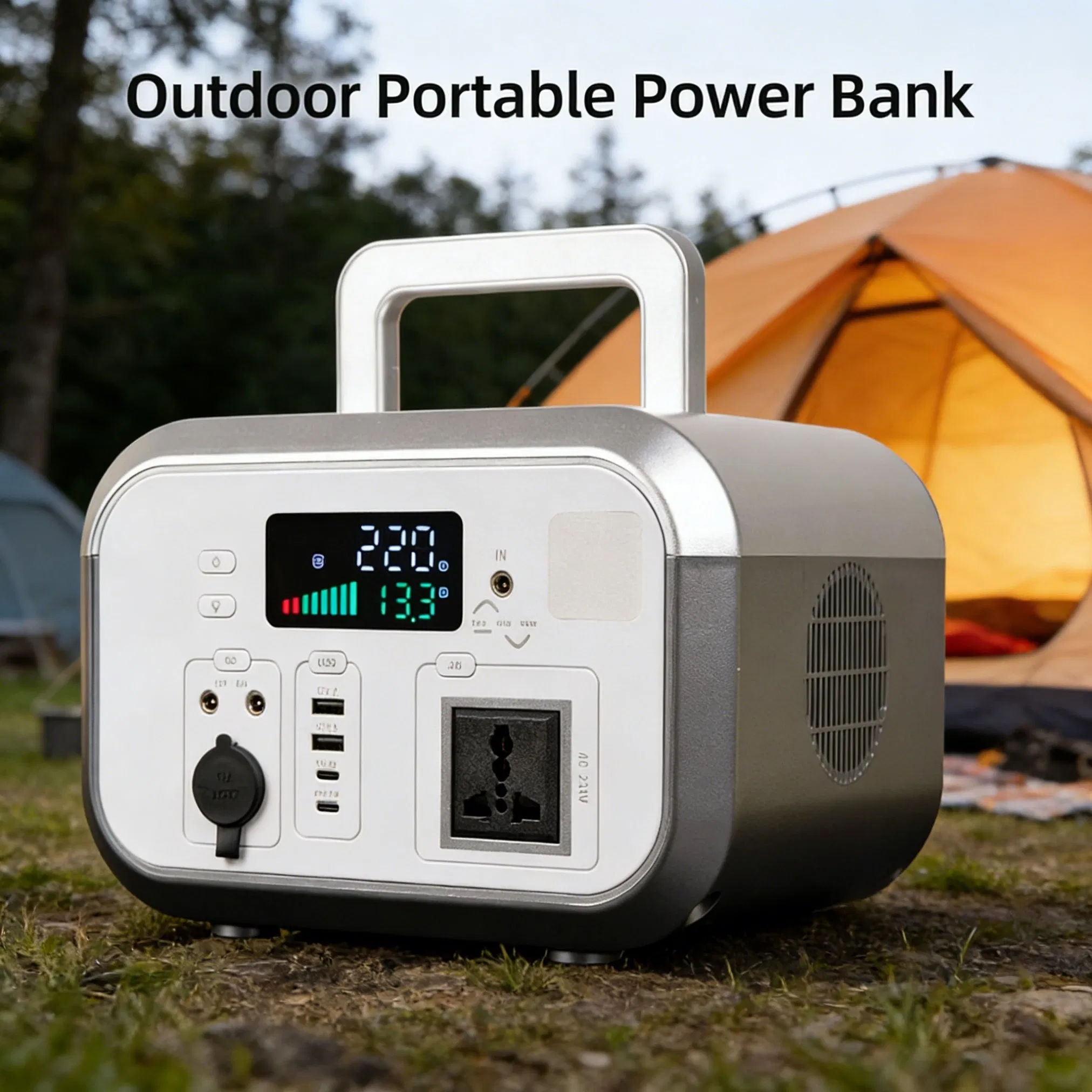 Portable Solar Energy Power Station 1500W LiFePO4 Generator