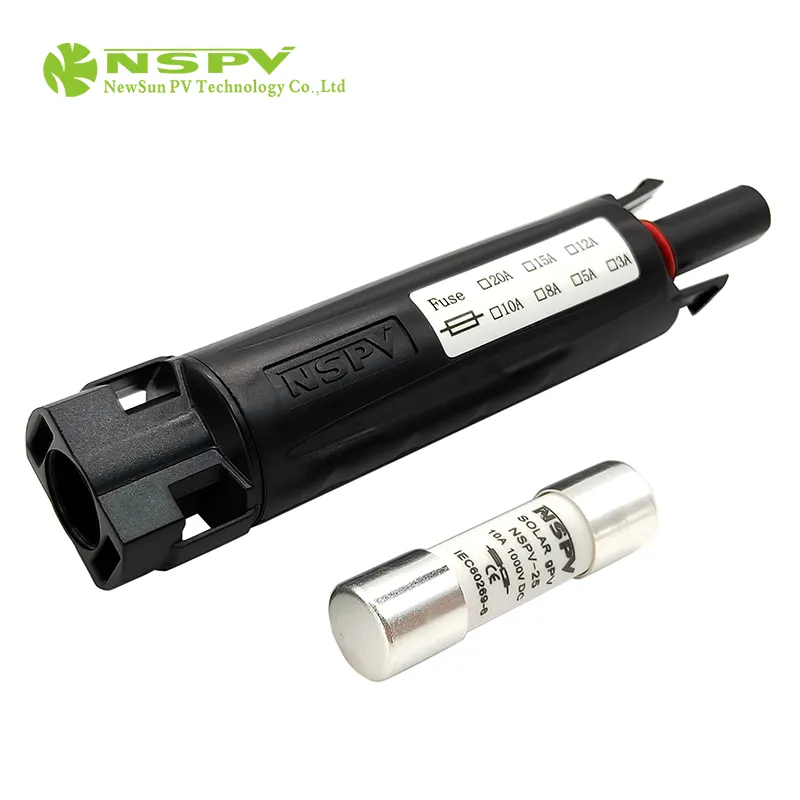 PV 4.0 Cable Assemblies with Fuse Y-Type Branch Connector for Solar System