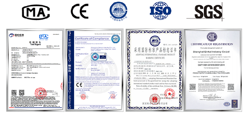 Industrial Standard Certificate