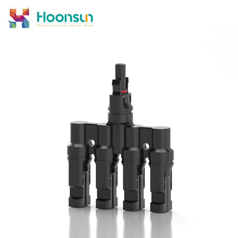 High Voltage Waterproof Solar Cable Connector for DC Applications