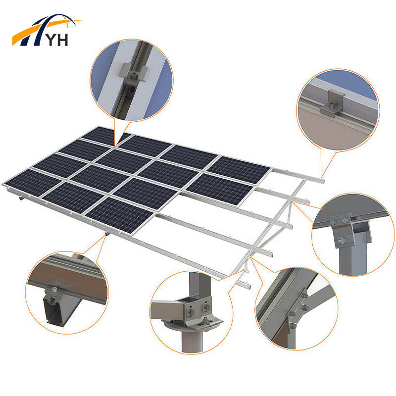 OEM&amp;ODM Solar Panel Structure Pv Mounting Solar Mounting System Hot Dip Galvanized Photovoltaic Bracket
