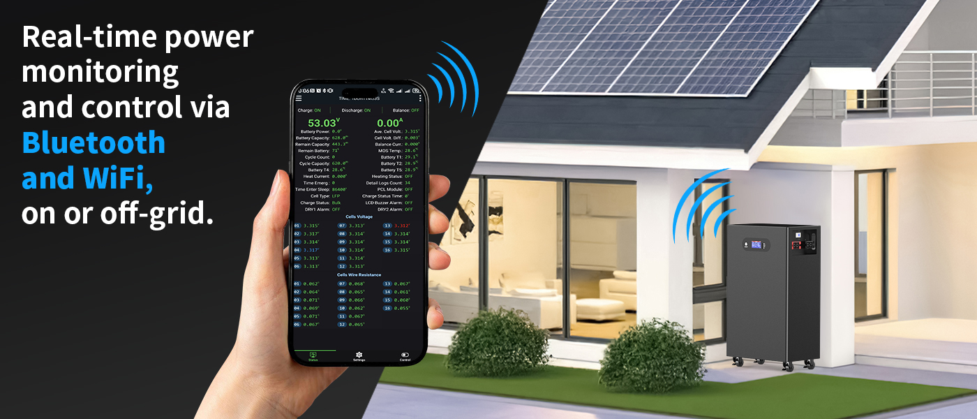 ZTGF 48V 280Ah 300Ah Solar Lithium Battery Pack 51.2V 10kwh 15kwh Solar Energy System 48V 280Ah LiFePO4 Energy Storage Battery