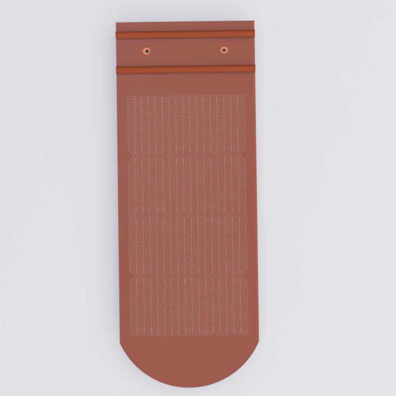 SANGNI Universal Solar BIPV 50W Roof Tiles Energy Efficient Solar Shingle Structure for Residential and Commercial Use