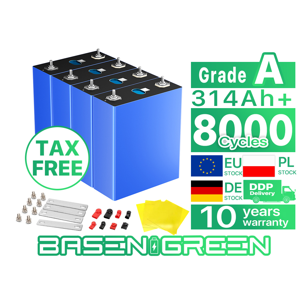 Grade A Lifepo4 3.2V 20A 32Ah 100AH 105AH Hithium 150AH 202Ah 320Ah Lfp 117Ah Catl Calb Rept 304ah 314Ah Lithium Battery Cells