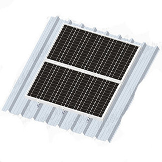 Solar panel clamp