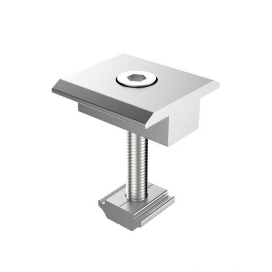 Wholesale Price High Quality Solar Mounting Mid Clamp&amp;End Clamps PV Installation Adjustable Clamp Solar Mounting System