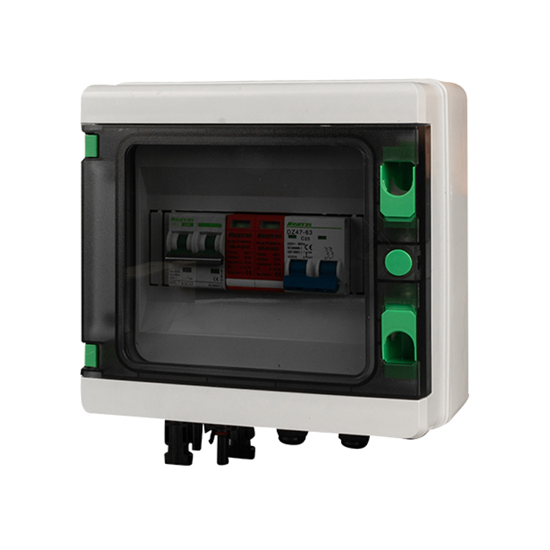 SM HLX-PV IP65 Waterproof Plastic Solar PV Combiner Box 1 String AC+DC 1 Input 1 Output for Solar Panel PV System