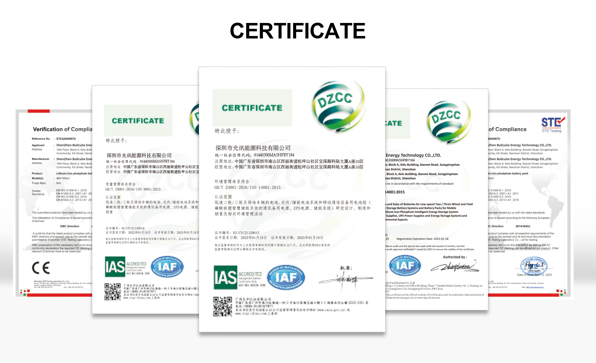 Quality Certificate 2