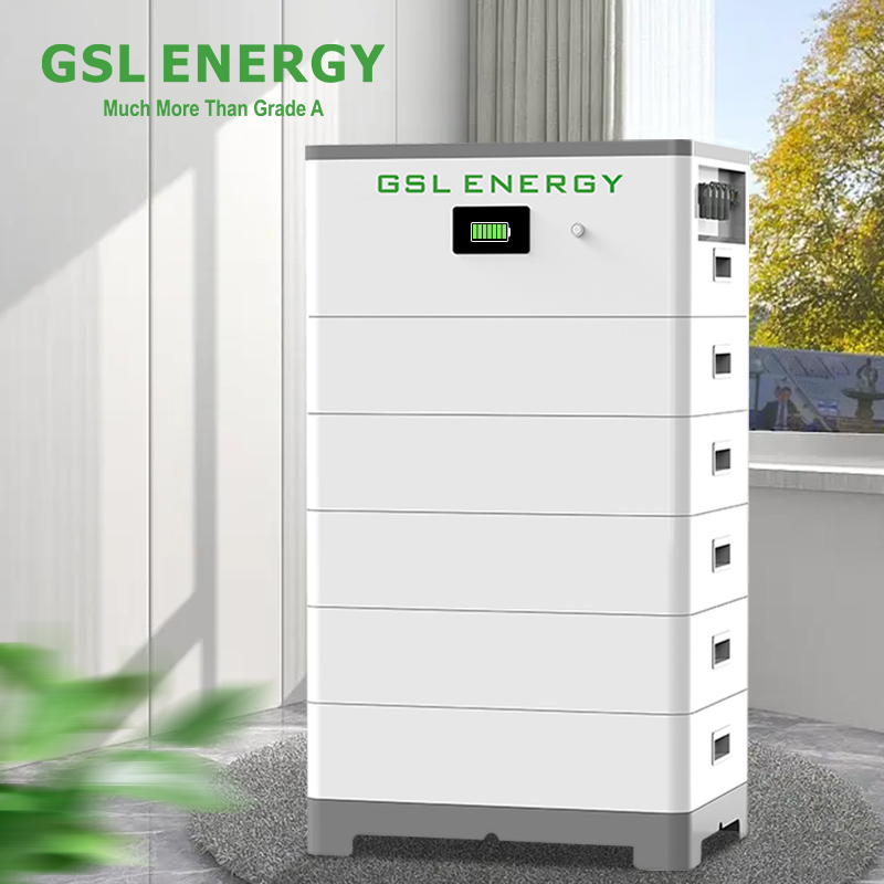 GSL ENERGY High Voltage Lithium Solar Battery 230.4V 460.8V 15kwh 19kw 30kw Lithium Lon Stackable Lifepo4 Solar Battery 11.52kwh