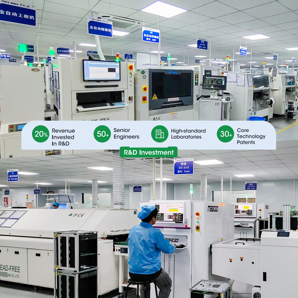 TDT 48V 300A Smart Battery Management System (BMS) with Parallel, CAN &amp; RS485 for Solar Power Lithium Batteries, PCB &amp; PCBA