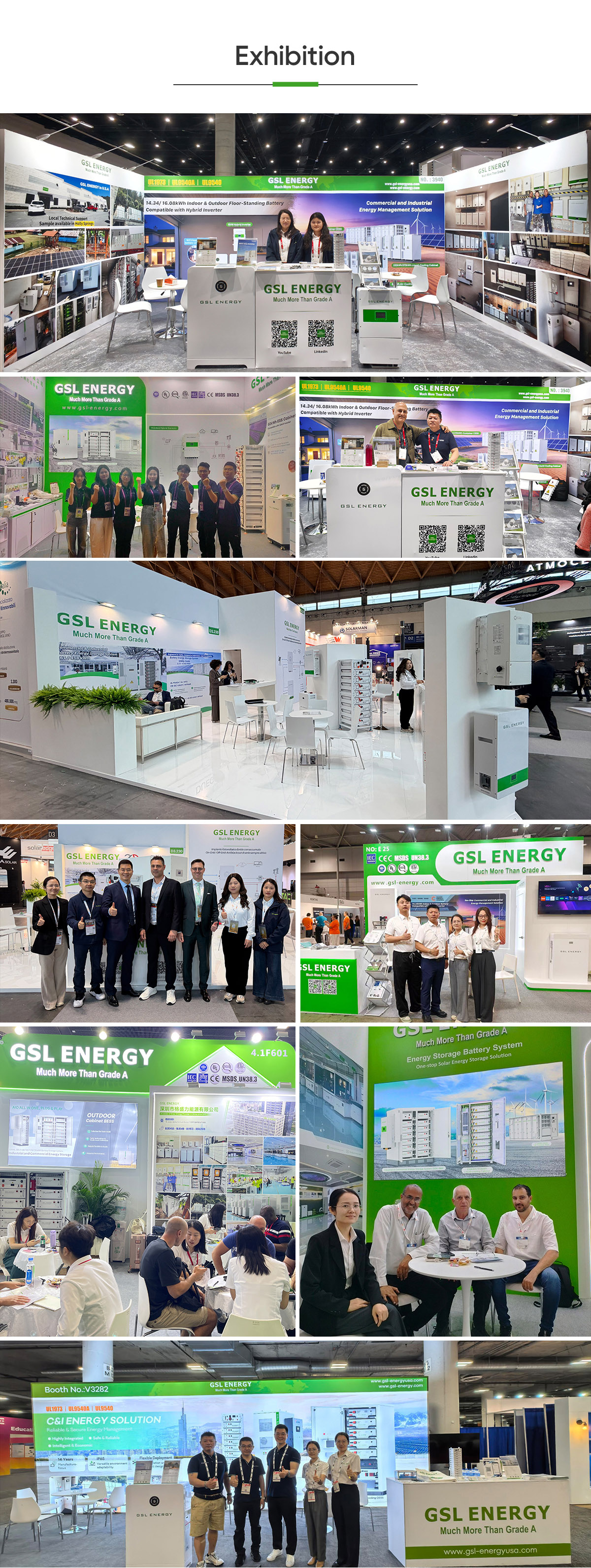 International Renewable Energy Exhibition Booth