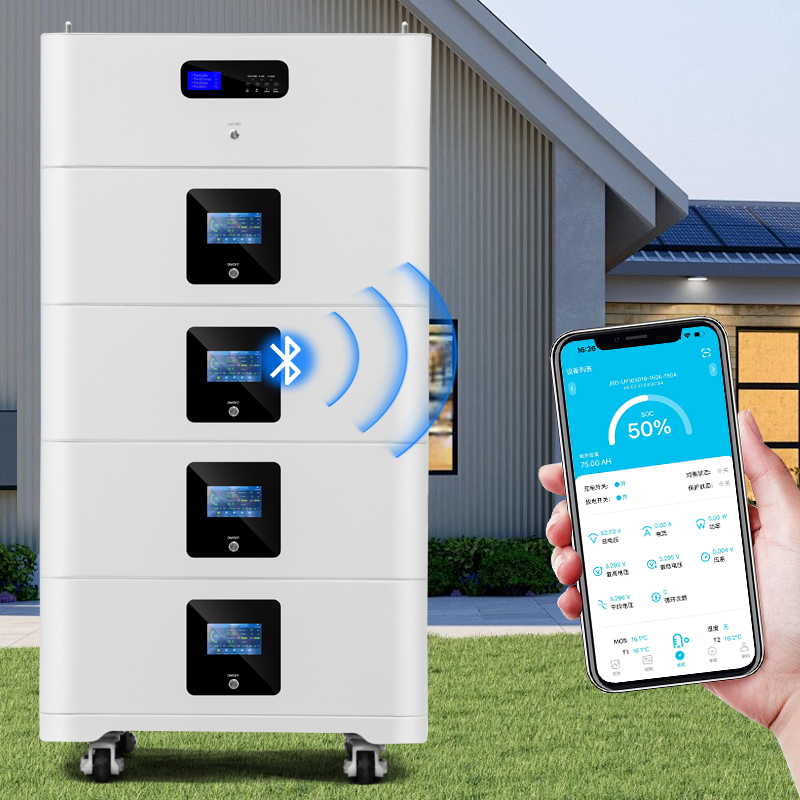 Energy Storage Lithium Battery 20KWH 50KWH 100KWH High Voltage Stacked Batteries Energy Storage System for Home