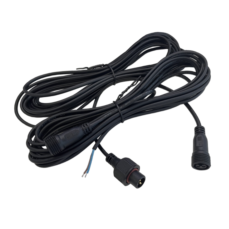 2/3/4 Pin Waterproof Male-Female Pigtail Plugs 2-Core Cable Connectors