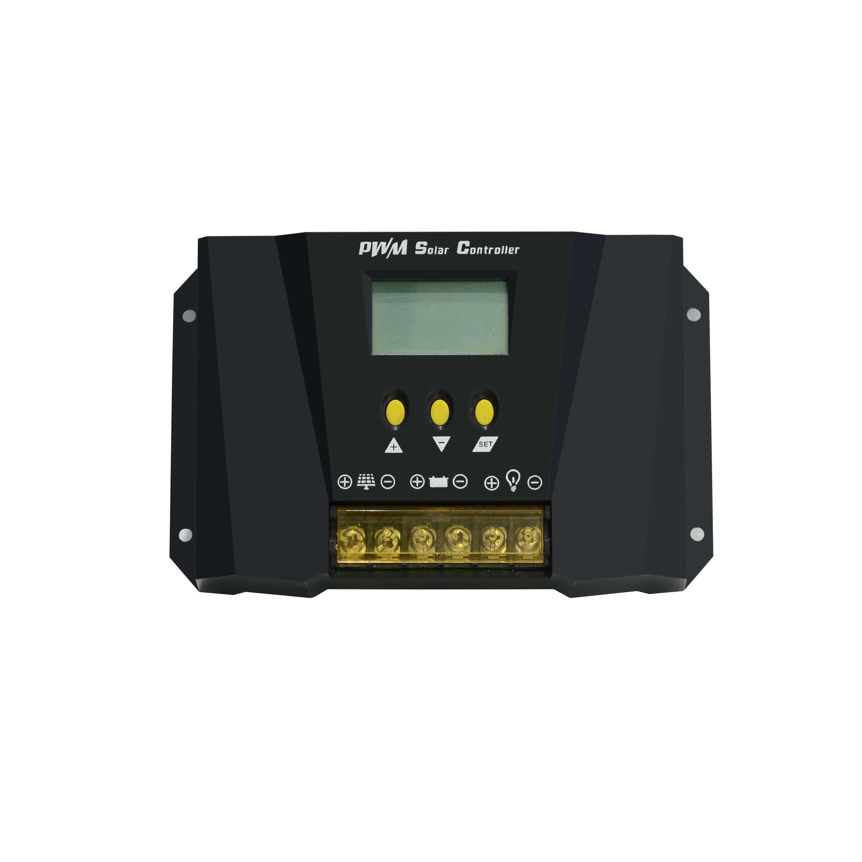 10A-60A 12v/24v/48v Waterproof PWM/MPPT Solar Charge Controller with Aluminium Outer