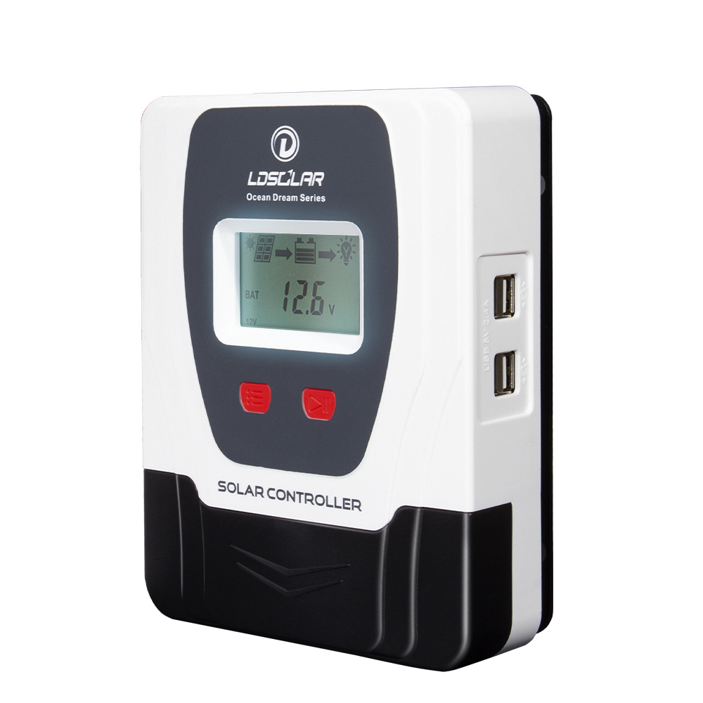 Ocean Dream Series 60A Solar Charger Controller 60 Amp Solar Charge Controller Input Voltage Pwm Solar Charge Controller Setting