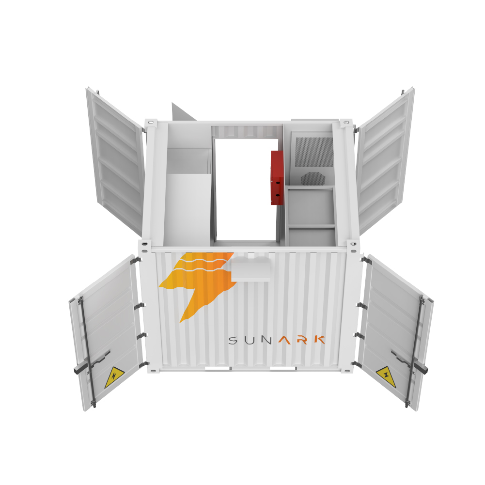 Sunark Lifepo4 Solar Battery Energy Storage System 100Kwh 215Kwh 500Kwh 1Mwh Bess Container Bms Battery Management System