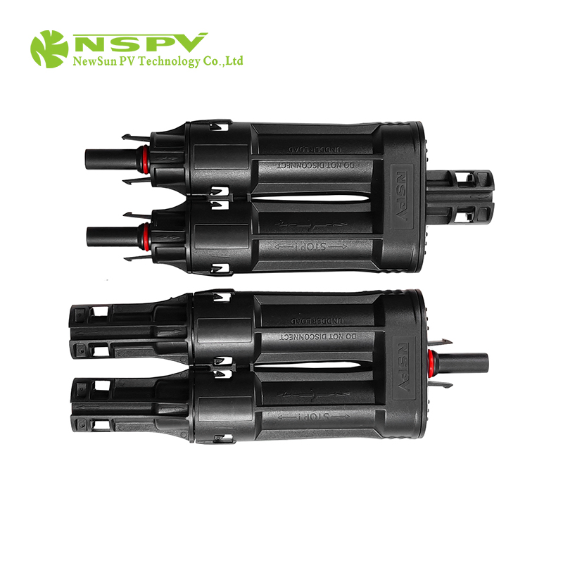 PV 4.0 Cable Assemblies with Fuse Y-Type Branch Connector for Solar System