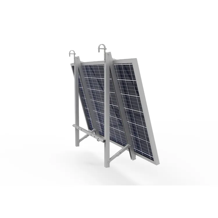 Adjustable Balcony Solar Panel Mounting System Hot-dip Galvanized CE Certified 25-Year Warranty