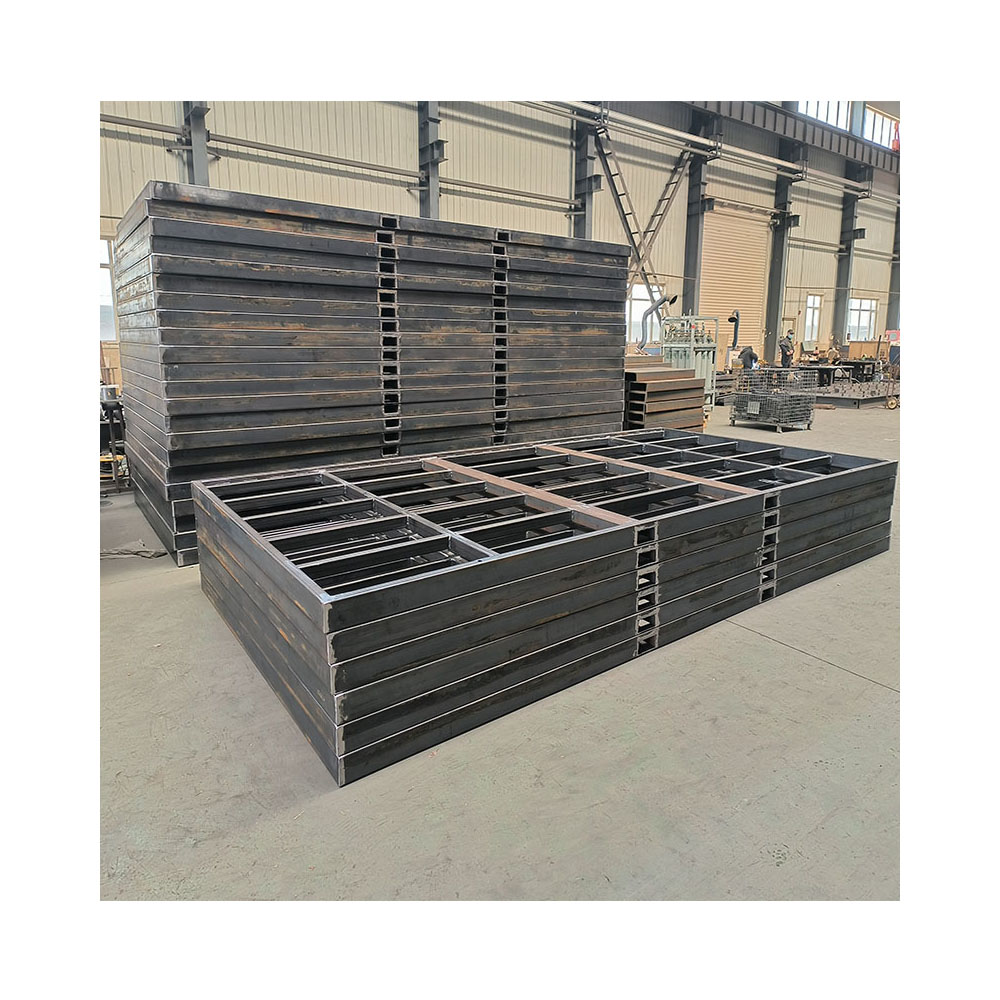 ISO9001 Factory Hot-dip Galvanized Parts Steel Fabrication Frame Heavy Metal Welding Services Custom Sheet Metal Fabrication