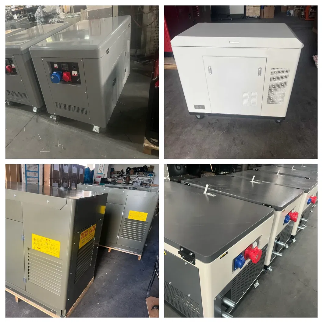 Generator visual back view