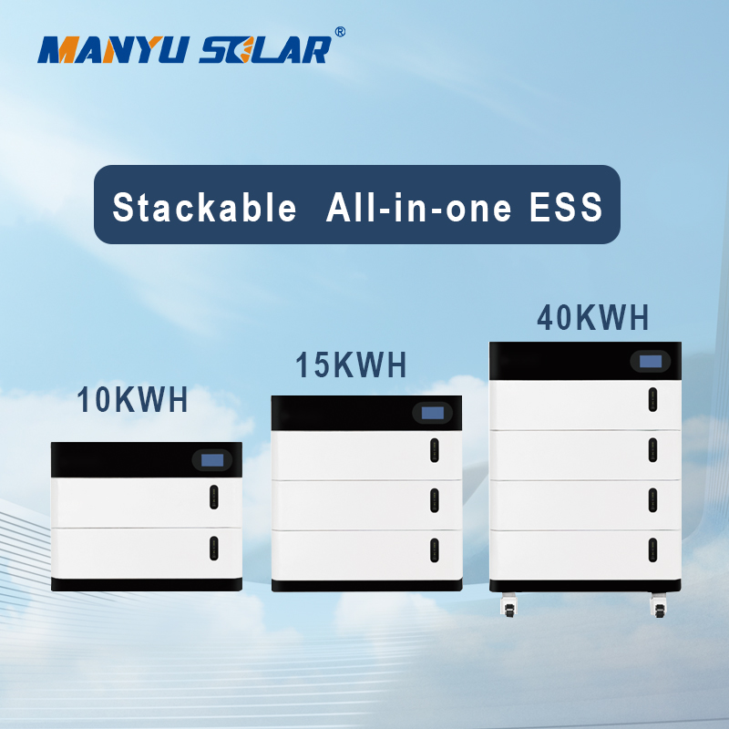 Customized 5KW to 30KWH All-in-One Power System Solar Energy System Stackable and Efficient with CAN Communication Port