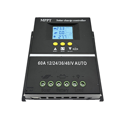 YongFa SY4860A 12V-48V AUTO PWM Solar Charge Controller LCD Display Dual USB 480W Max PV Power 100V Max PV Voltage Lead-acid