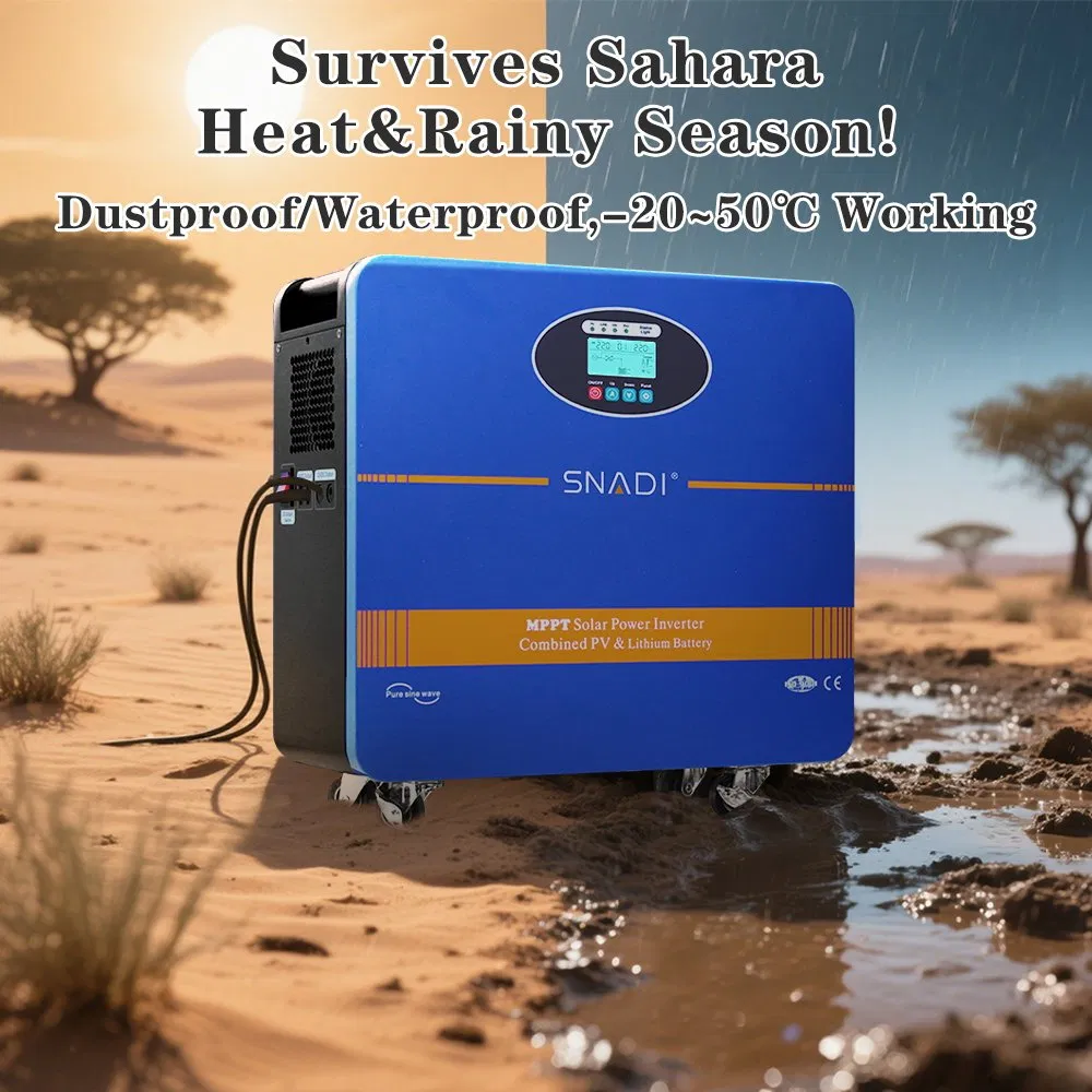 600W 3kw 5kw All-in-One Solar System Home Energy Storage Portable Solar Generator