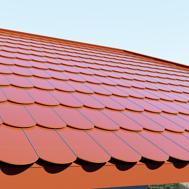 SANGNI Universal Solar BIPV 50W Roof Tiles Energy Efficient Solar Shingle Structure for Residential and Commercial Use