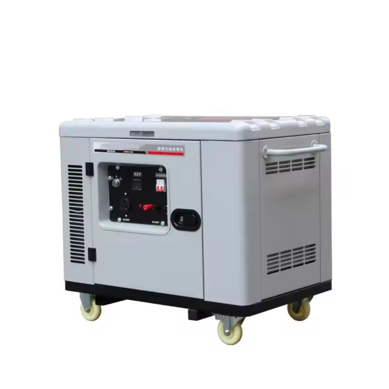 Silent Portable Diesel Gasoline Small Electric Genset Diesel Engine Parts Soundproof Solar Hot Sale 5kw 6kw 7kw 8kw for Home Inverter Generator Set Single Phase