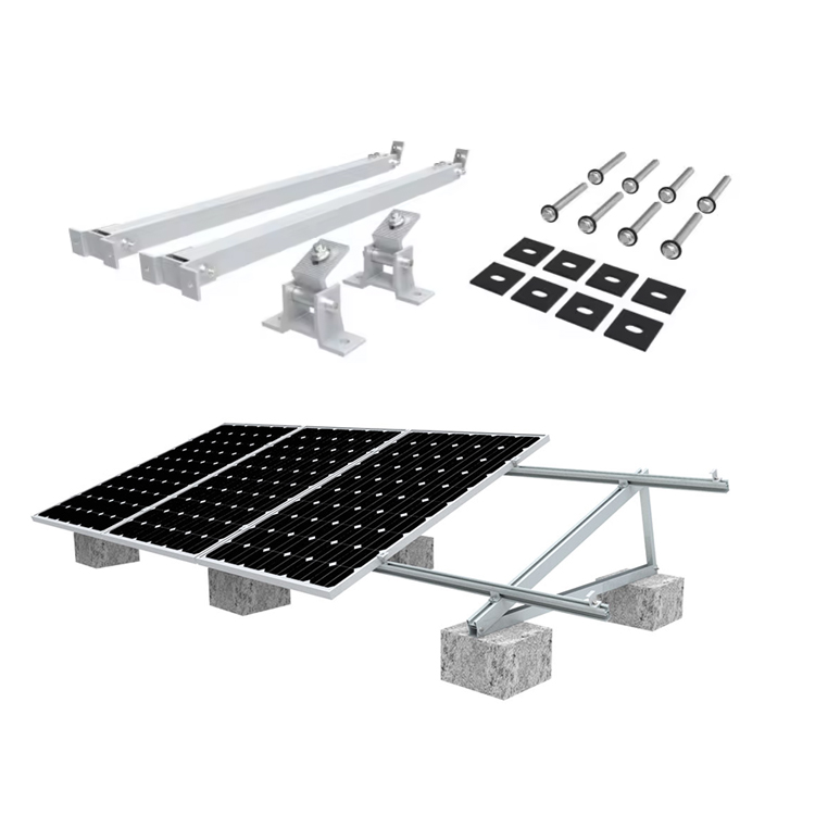 Factory Wholesale Best Price Ground Mounting Stand Structure Solar Panel Pole Mount Ground Mount Solar Racking Systems