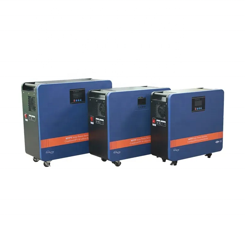 MPPT Solar Power Inverter PV Combined Lithium Battery 1200W All in One Off Grid Solar Generator