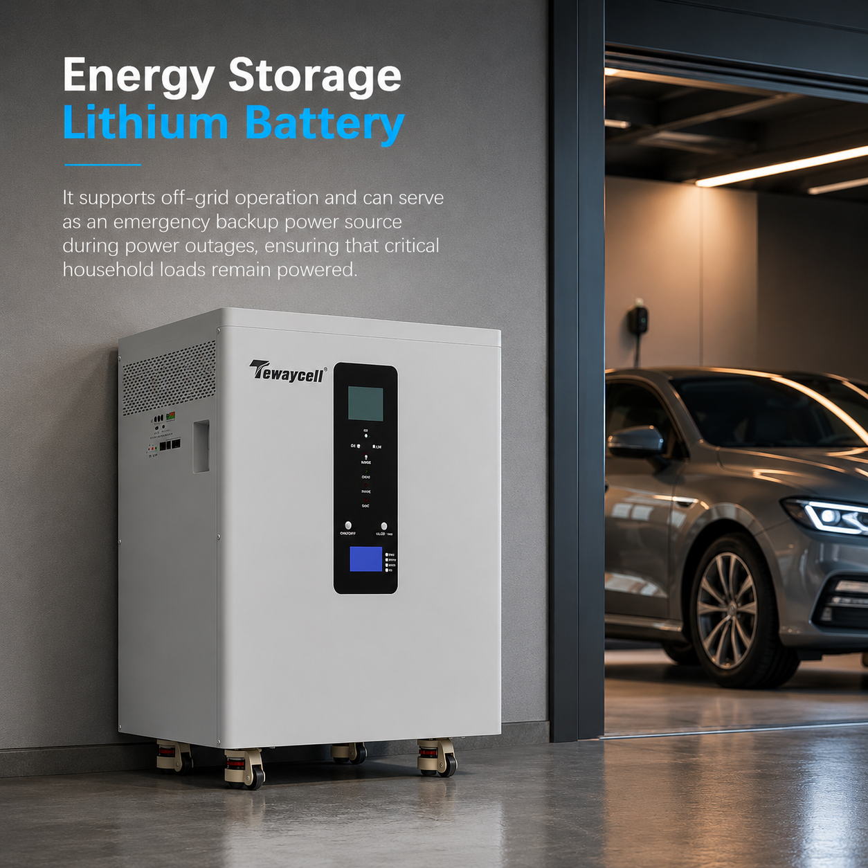 DDP Delivery-All in One 51.2v 628Ah 314Ah 32kwh 16kwh with 3phase 10kw/12kw Inverter Battery Mobile Solar Energy Storage System