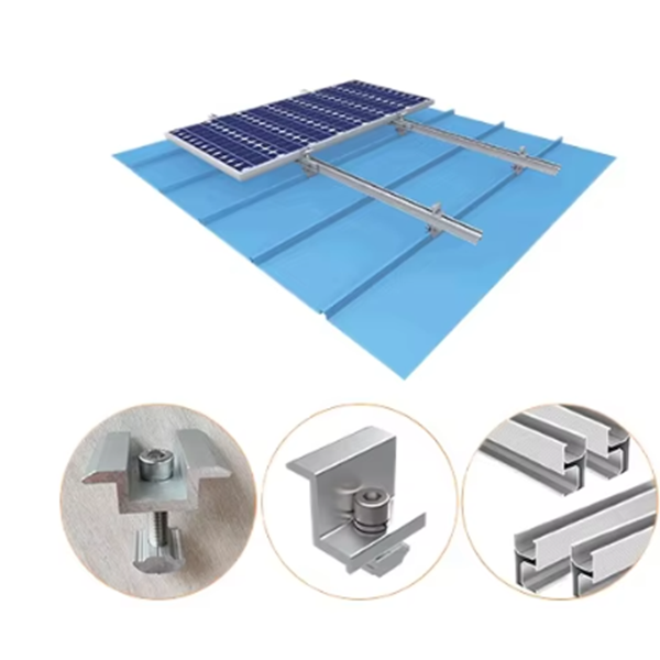 Wholesale Price High Quality Solar Mounting Mid Clamp&amp;End Clamps PV Installation Adjustable Clamp Solar Mounting System