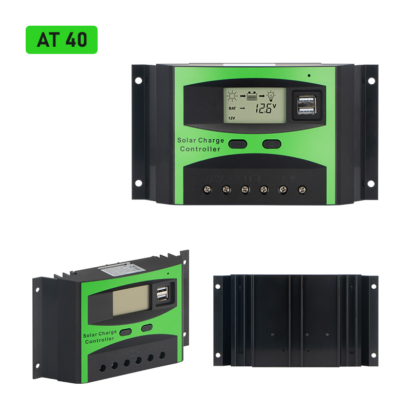 10A/20A/30A Manufacturer Low Price Powmr Solar Charge Controller 12v 24v PWM Solar Charge Controller