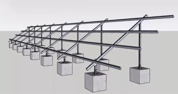 Off grid solar power system for complete home