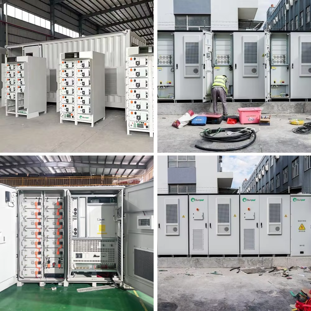 Deye 50kW 75kW 100kW Solar Energy System Cabinet With HV Battery 100kWh 215kWh 500kWh Kit